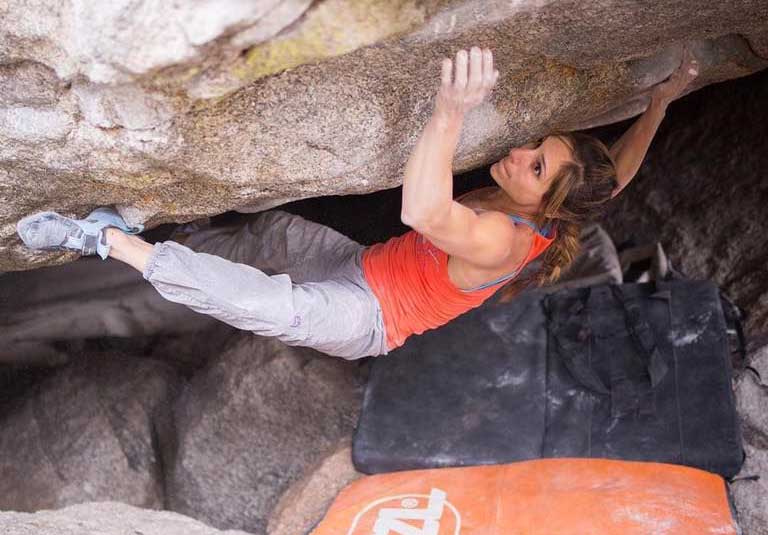 Alex Puccio and chronic pain from ACL injury.