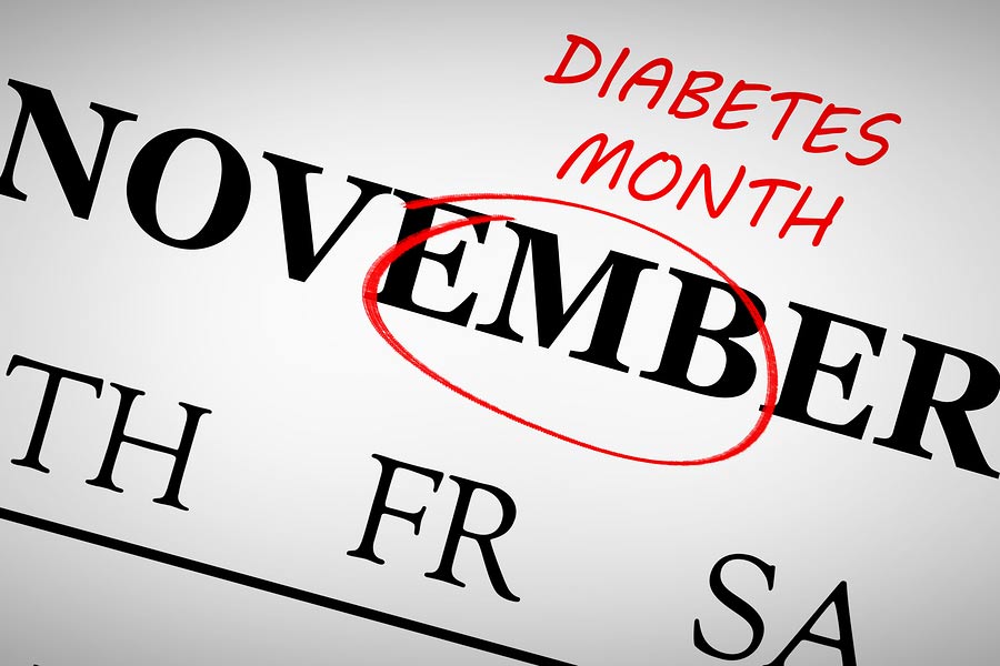 National Diabetes Month is in November