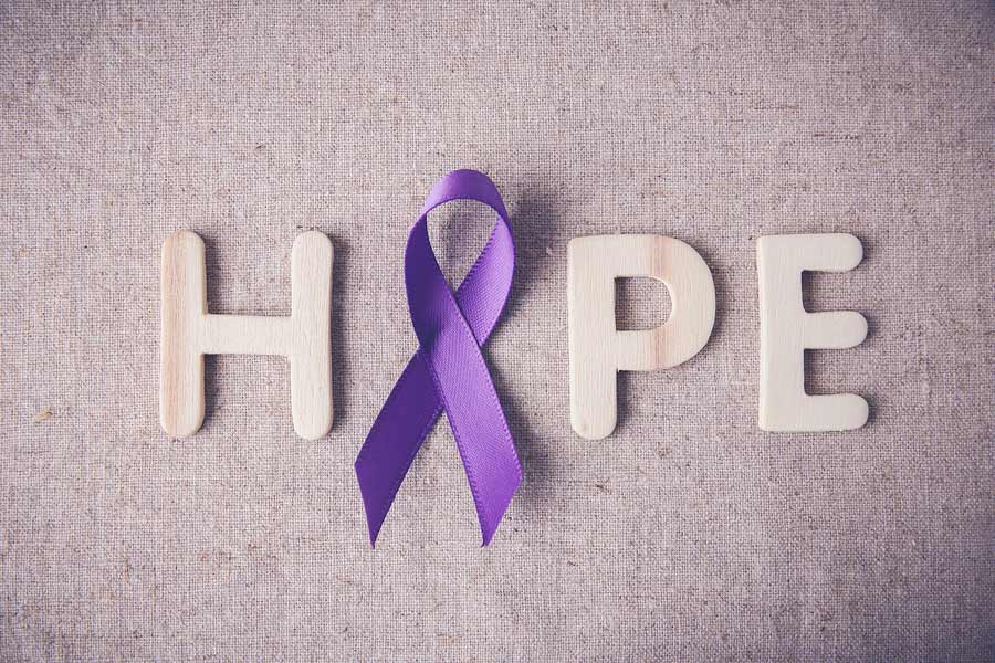 HOPE - the purple ribbon of Epilepsy